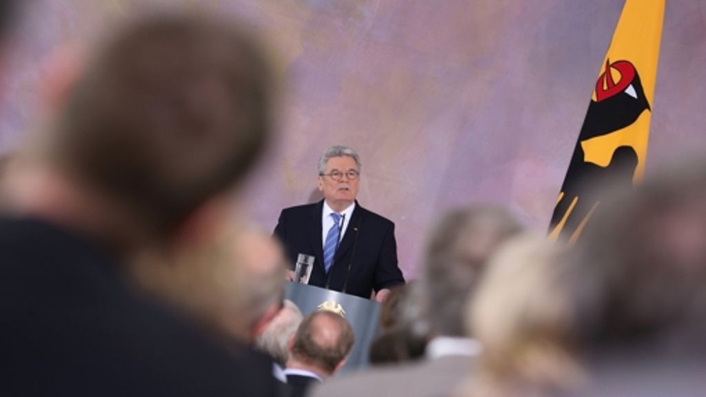 Kommentar zu Gaucks Rede: Stabiles Ungleichgewicht
