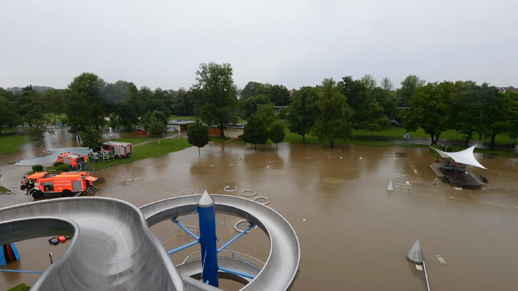 Freibad Rosental in Stuttgart-Vaihingen: Nach Überschwemmung öffnet das Bad am 7. August