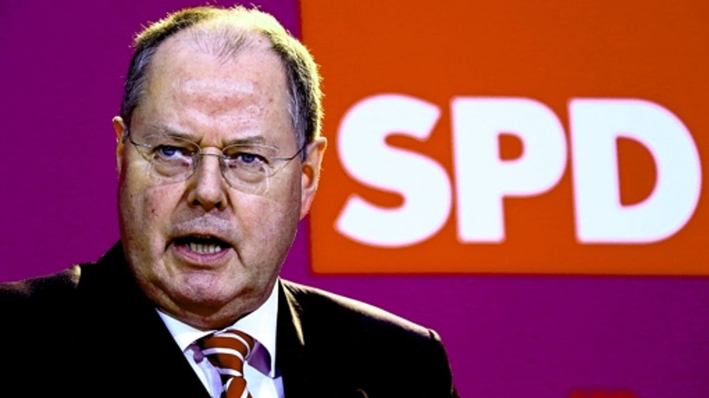 SPD: Steinbrück sagt Rede doch ab