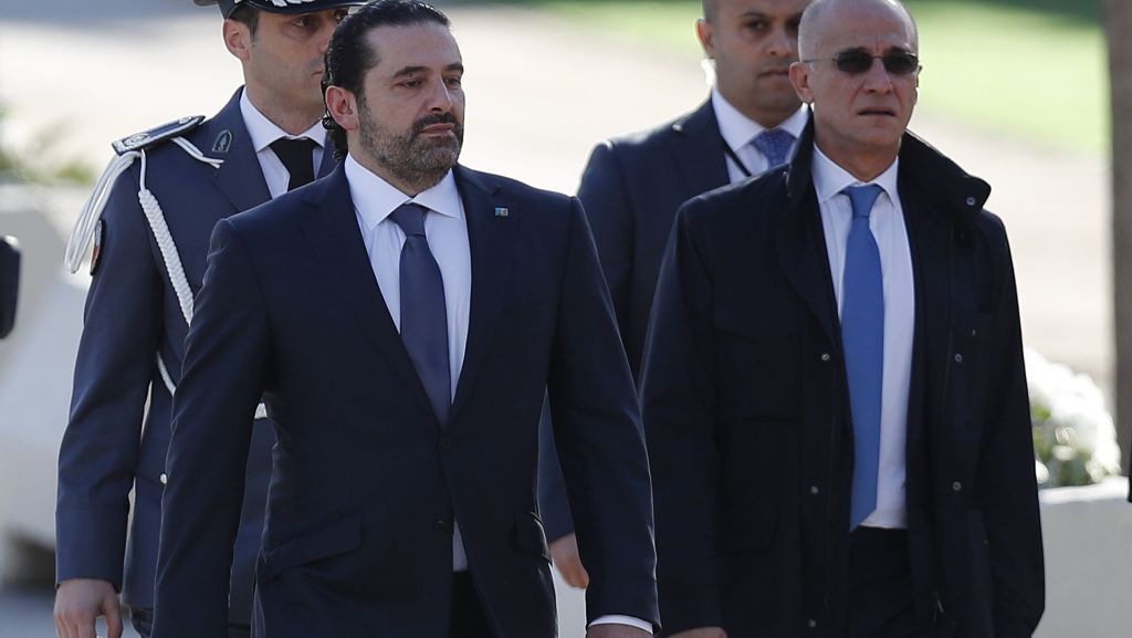 Libanesischer Ministerpräsident: Hariri macht einen Rückzieher vom Rücktritt