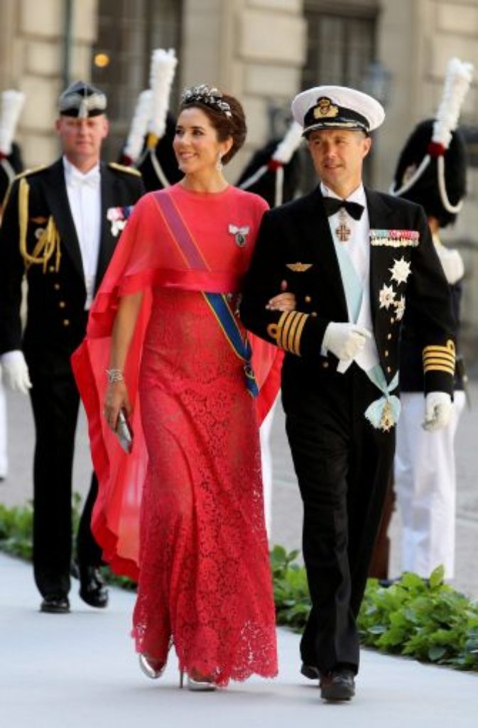 Kronprinzessin Mary und Kronprinz Frederik von Dänemark.