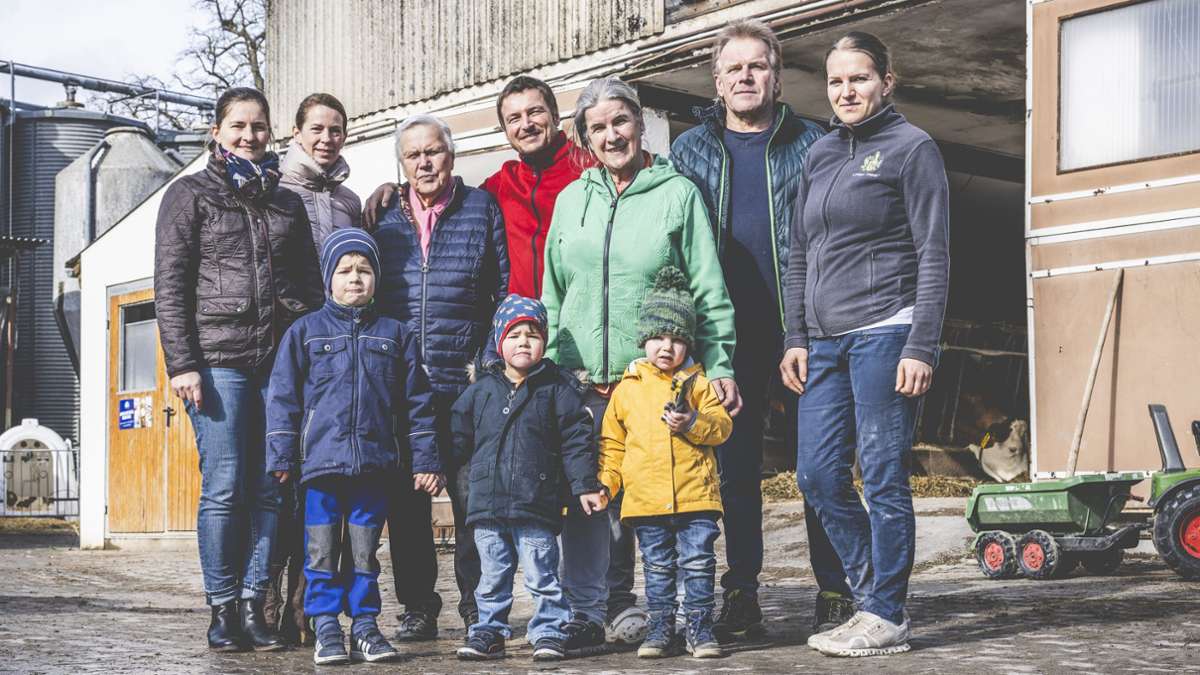 Die Bauernfamilie  Kemmler aus Wankheim: Ein Hof-Leben