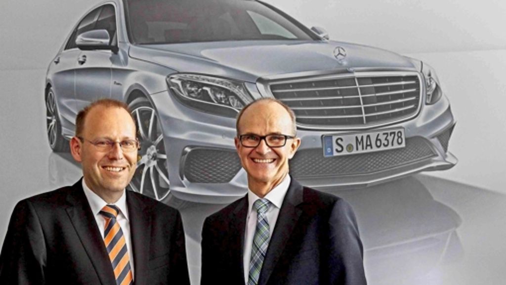 Sindelfingens OB Vöhringer trifft Werksleiter Reiss: „Stadt und   Daimler brauchen sich“