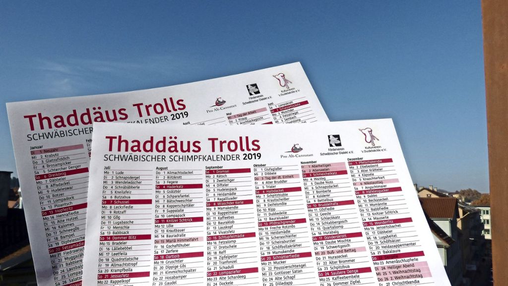 Bad Cannstatt: Schimpfen wie Thaddäus Troll
