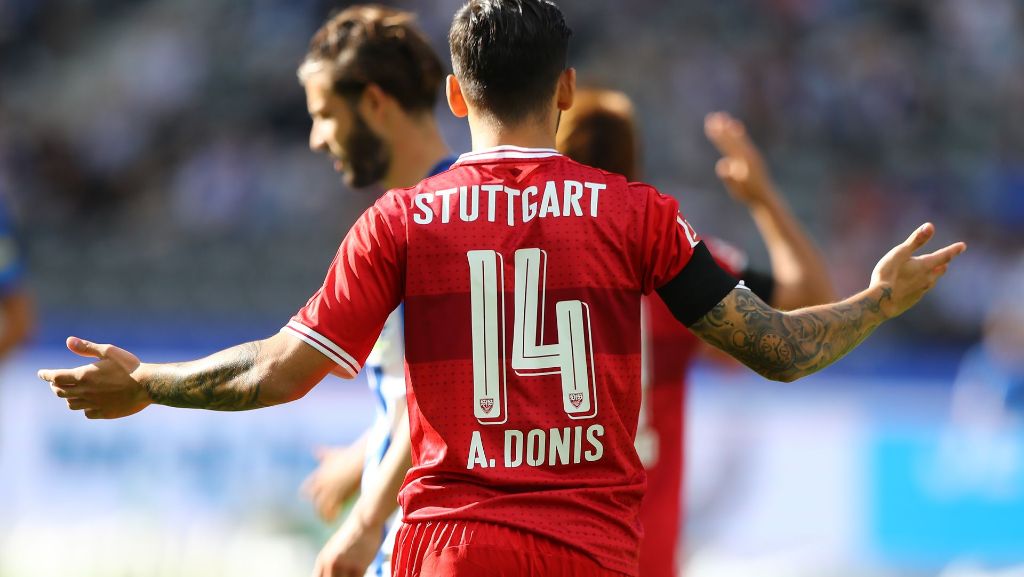 VfB Stuttgart: Darum war Anastasios Donis am Samstag nicht im Kader