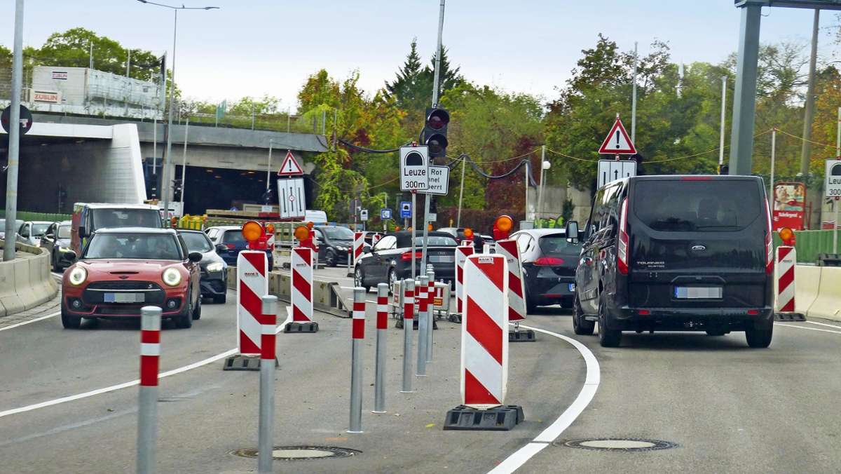 Verkehr in Stuttgart: Kein zusätzlicher Stau am neuen Leuzeknoten