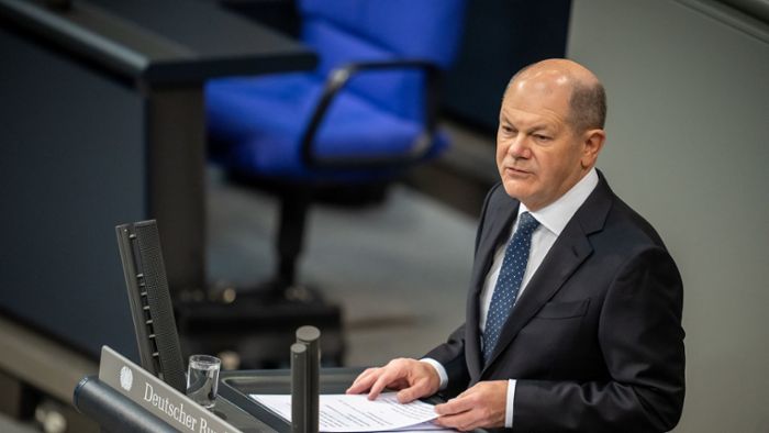 Regierungserklärung zum Haushalts-Urteil: Olaf Scholz stimmt Bürger auf schwierige Folgen ein