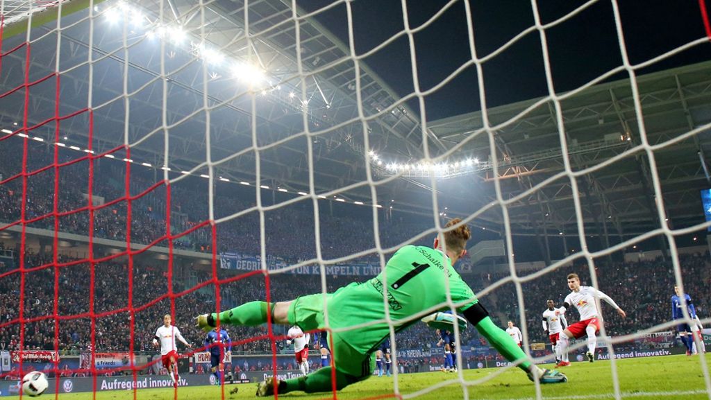 RB Leipzig gegen Schalke 04: Viel Häme für Timo Werner im Netz
