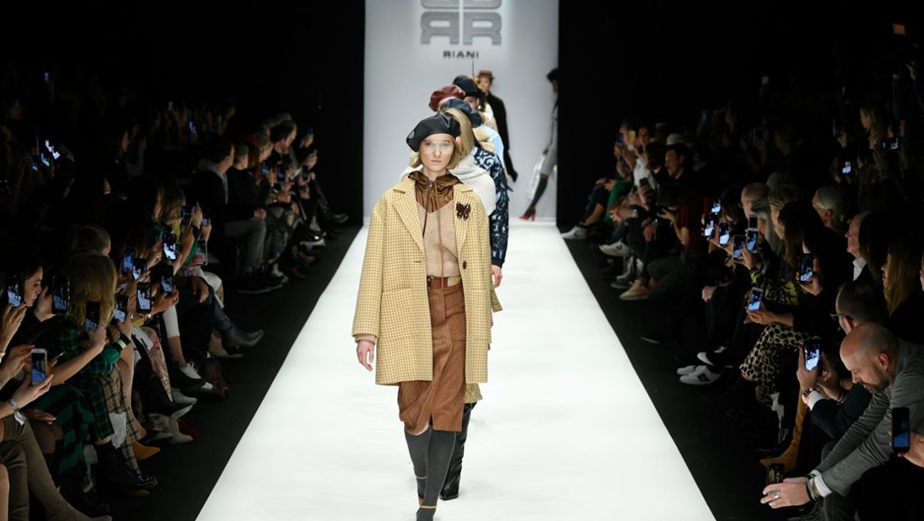 Schorndorfer Label bei Berliner Fashion Week: Bei Riani wird der Herbst hell und freundlich