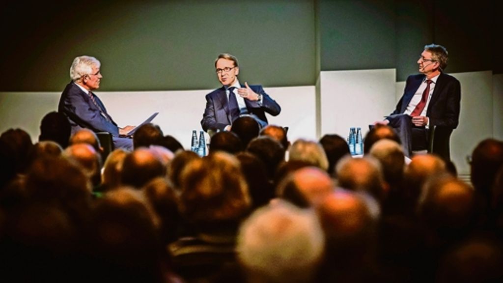 Jens Weidmann bei „StZ im Gespräch“: Bundesbankpräsident mit klarem Kompass