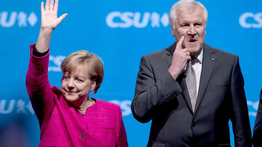 Treffen von CDU und CSU am Wochenende: Merkel und Seehofer suchen die Union