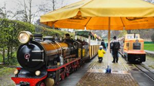 Kleinbahn in Stuttgart: Saisonstart der Killesbergbahn gerät spannend