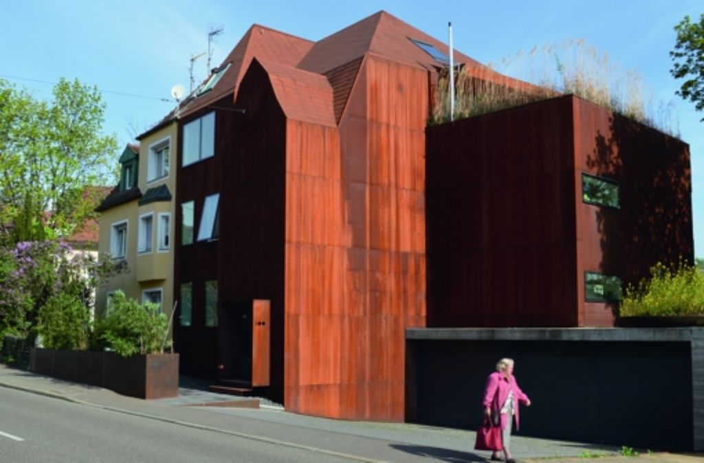 Haus B 100 in Stuttgart, Umgestaltung und Sanierung eines Mehrfamilienhauses. Architekt: Architekt Prof. Rainer Scholl BDA, Stuttgart