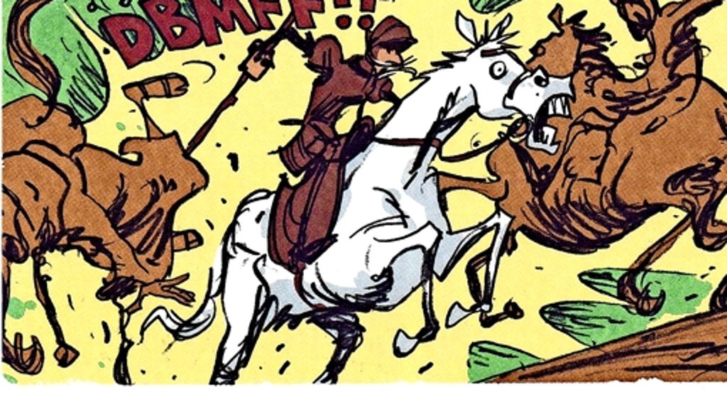 Comic: Rob Davis bringt „Don Quixote“ in Bilder: Der arme Ritter reitet wieder