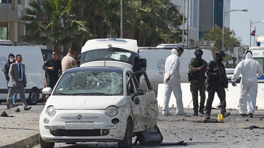 Angriff auf US-Botschaft in Tunis: Zwei Attentäter und Polizist getötet