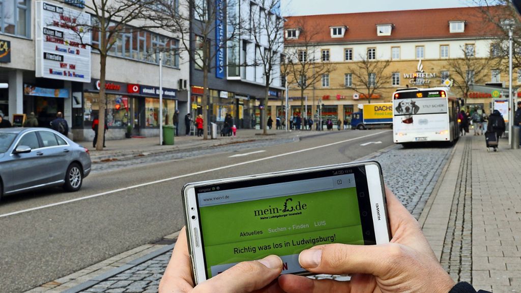 Die Innenstadt  wird digitalisiert: Ludwigsburg soll intelligent werden