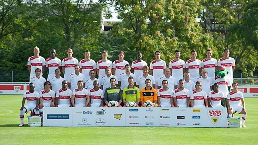 Fototermin: VfB Stuttgart stellt seinen Kader vor