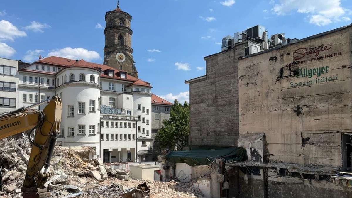 Stuttgart-Album zur Schulstraße: Abriss  bringt historische Werbung wieder ans Licht