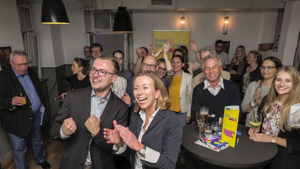 FDP im Wahlkreis Ludwigsburg: Für Stefanie Knecht reicht es nicht