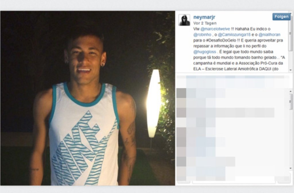 Brasiliens Fußball-Star Neymar.