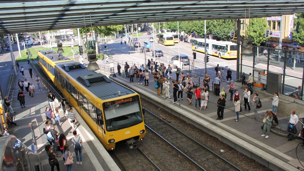 Stadtbahn in Bad Cannstatt: Behinderungen wegen Bauarbeiten