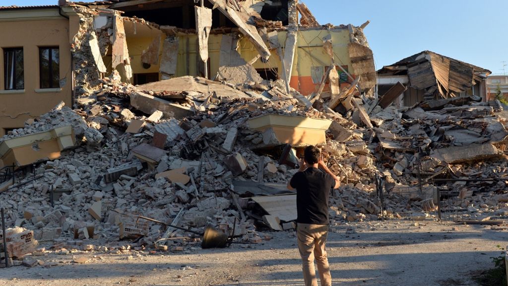 Wohl wieder Schäden in Amatrice: Starkes Nachbeben erschüttert Italien