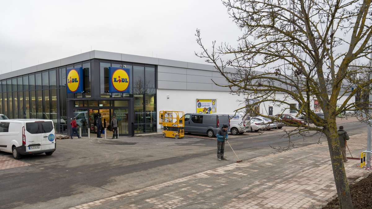 Supermärkte in Renningen: Der neue Lidl-Markt wird eröffnet