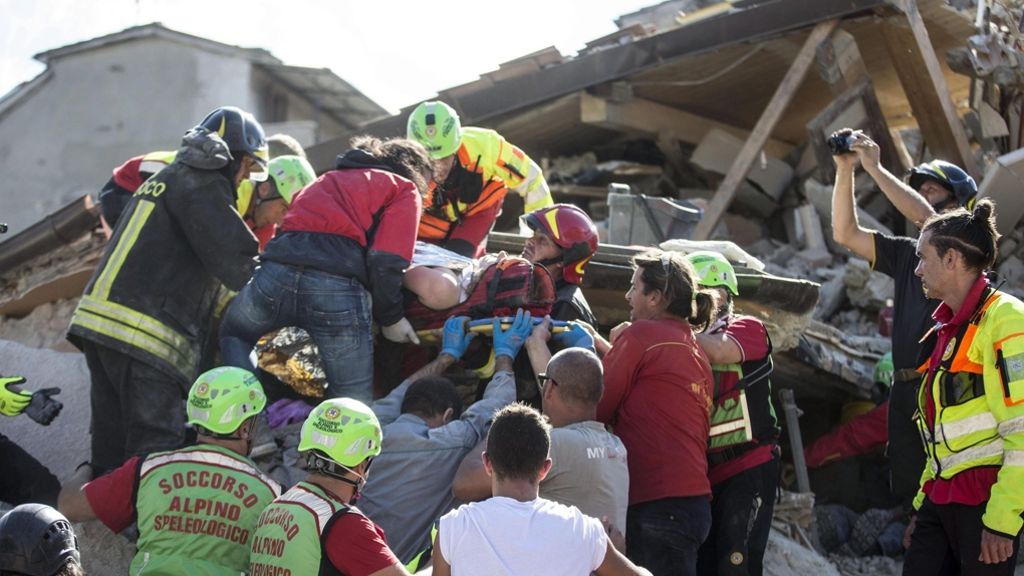 Nordöstlich von Rom: Mindestens 73 Tote bei Erdbeben in Italien