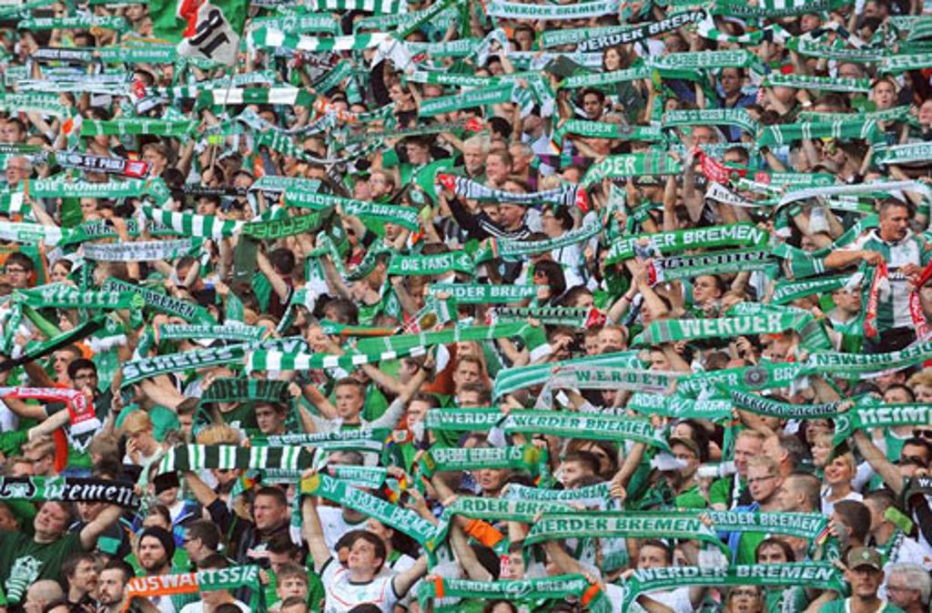 Bisher verkaufte Dauerkarten bei Werder Bremen: 25.000