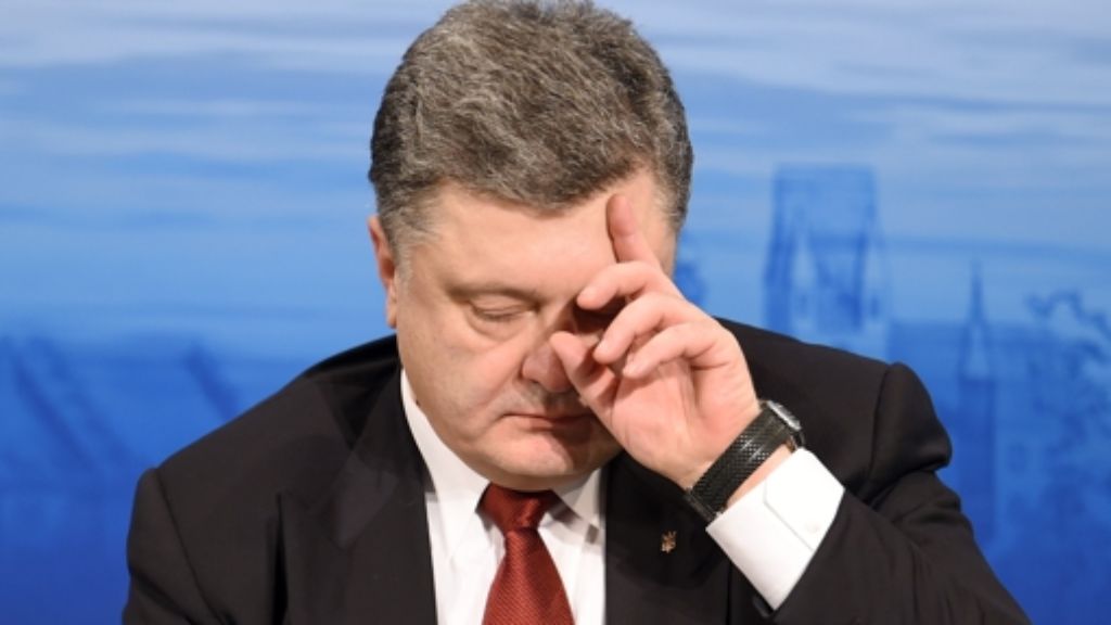Ukraine-Konflikt: Poroschenko warnt vor neuen Kämpfen