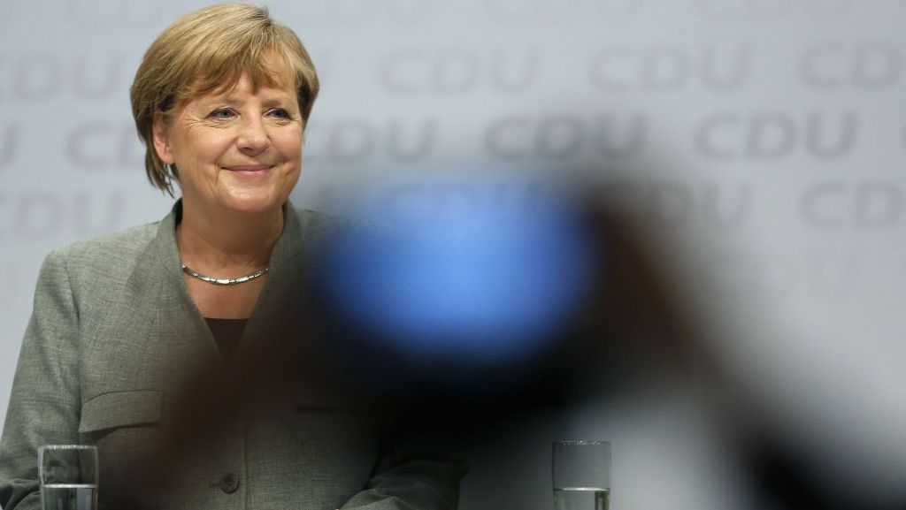 Merkel meidet die Auseinandersetzung: Wahlkampf im Weichspülgang