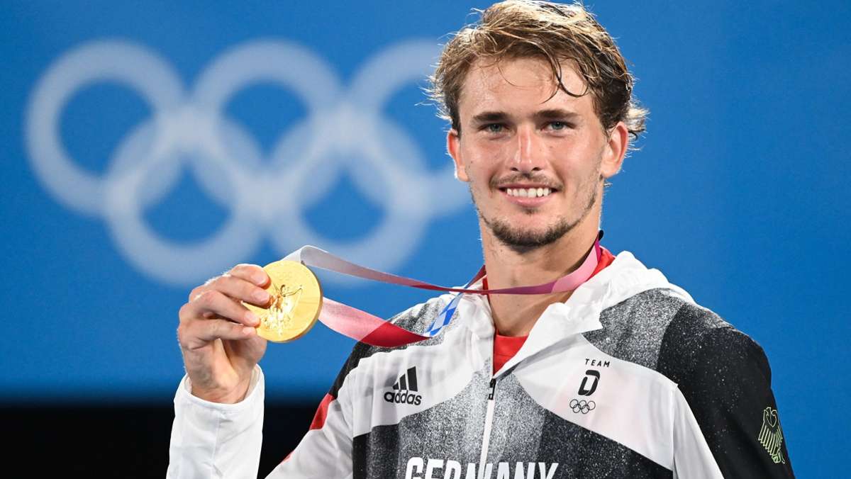 Tennis bei Olympia 2021: So gratulieren Kerber und Haas dem Olympiasieger Zverev