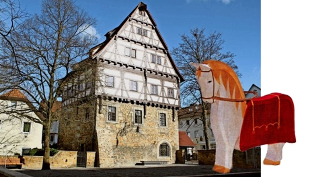 Göppinger Stadtmuseum: Beim Storchen wird  draufgesattelt