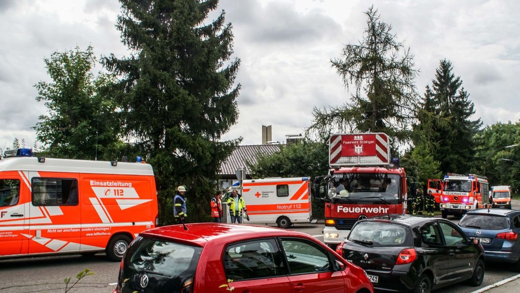 Feueralarm in Sindelfingen: Großeinsatz für Feuerwehr und Rettungsdienst