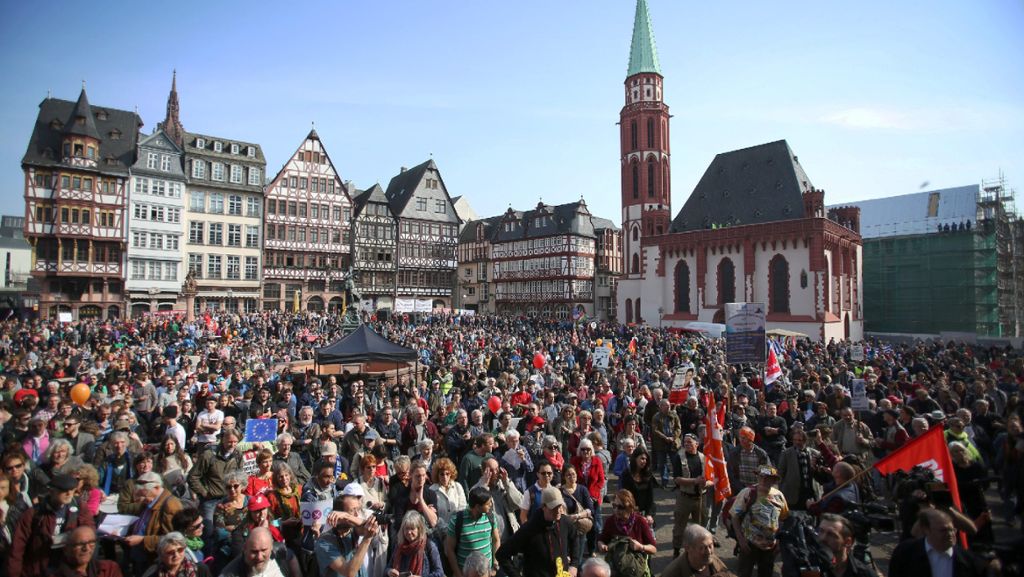 Blockupy in Frankfurt: Krawalle rund um die EZB