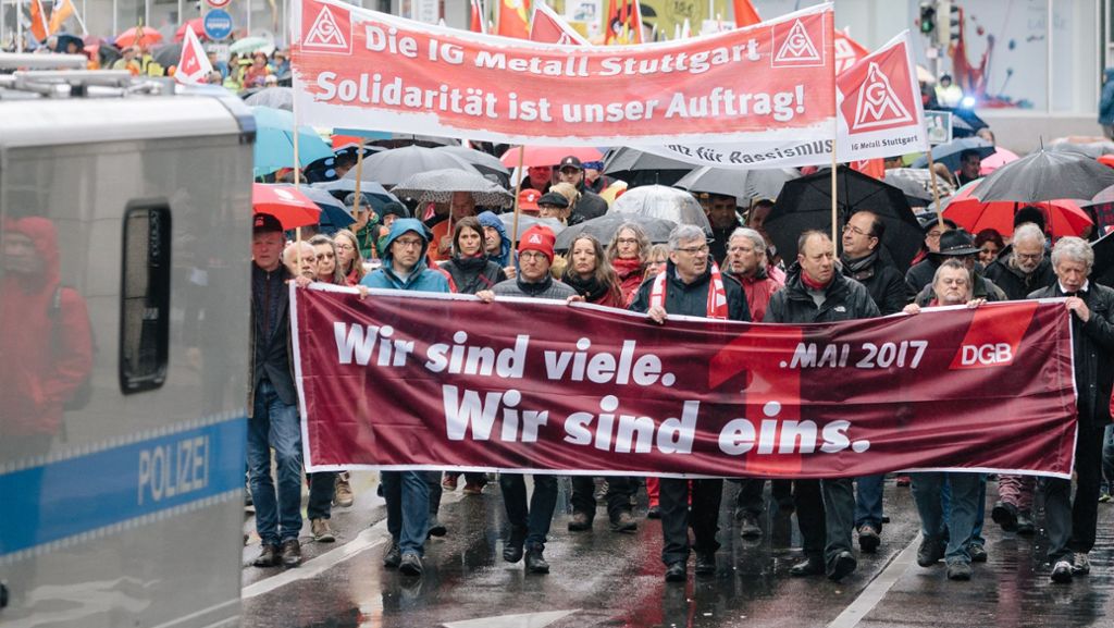 Maikundgebung in Stuttgart: Solidarität statt Nationalismus