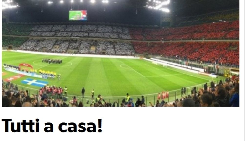 Pressestimmen zu Italiens WM-Aus: „Das ist die Apokalypse“