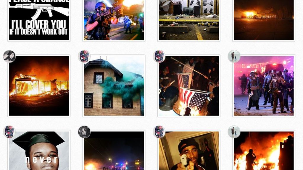 Proteste in Ferguson auf Instagram: Ganz nah dran