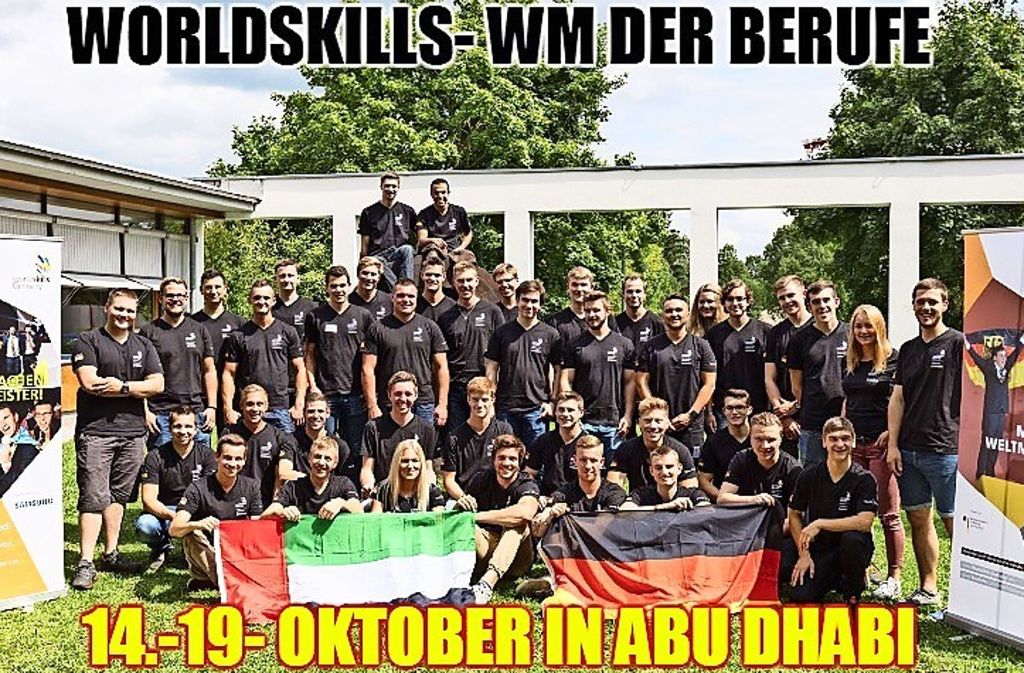 Das Team WorldSkills Germany geht bei den 44. Weltmeisterschaften der Berufe in Abu Dhabi mit 42 Athleten an den Start.