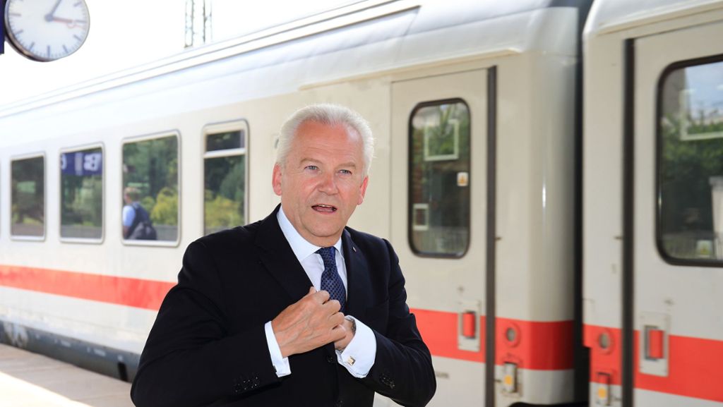 Ex-Bahn-Chef besucht CDU in Cannstatt: Aschermittwoch mit Rüdiger Grube