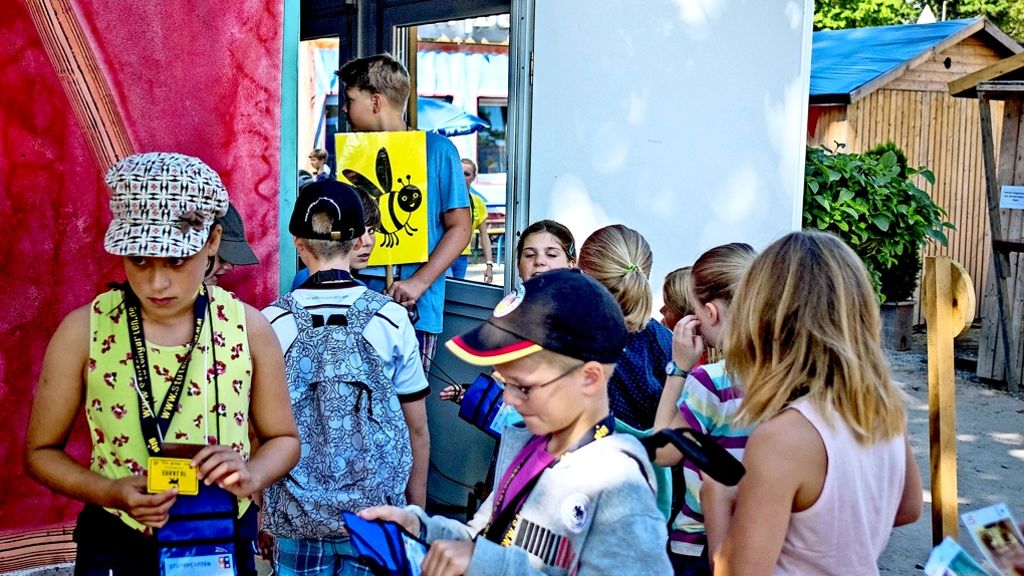 Kinderspielstadt Stutengarten: Kinder werden zu Bürgern in ihrer eigenen Stadt