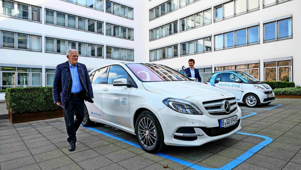 E-Mobilität in Stuttgart: E-Smarts von Car2go bekommen große Brüder