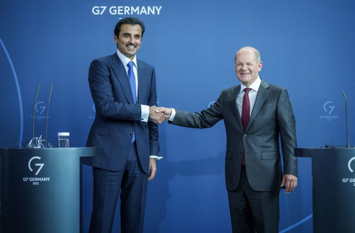 Olaf Scholz: Katar soll zentrale Rolle bei LNG-Versorgung spielen