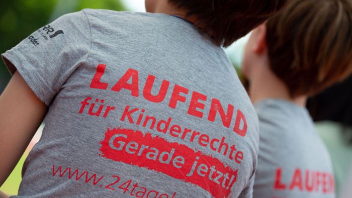 24-Tage-Lauf in Stuttgart: Lauf für Kinderrechte startet früher