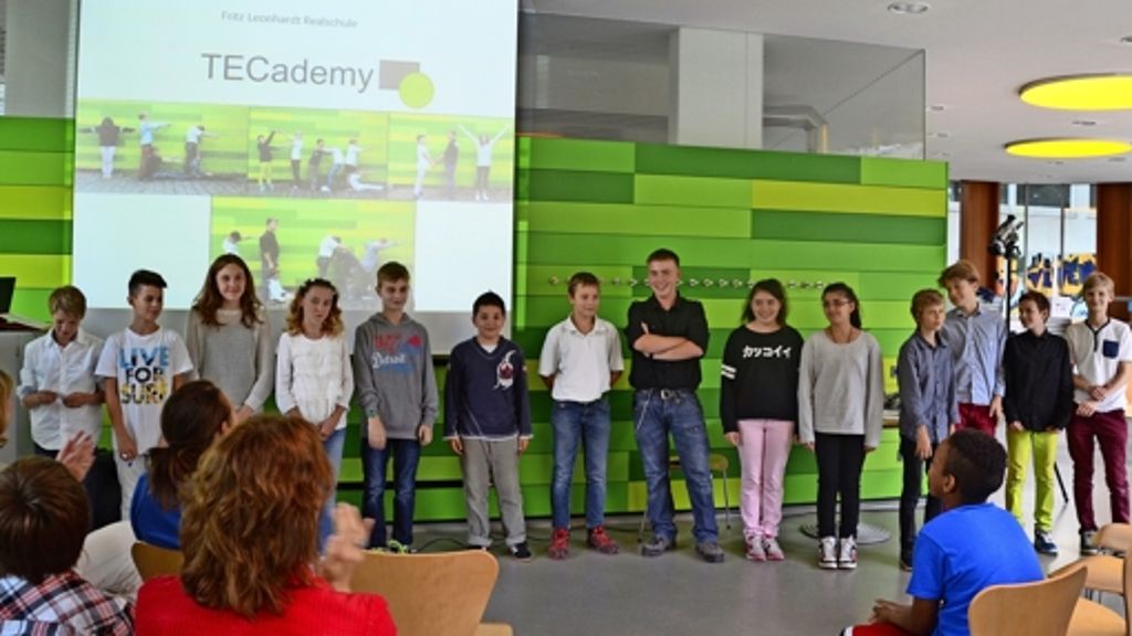 TECademy in Degerloch: Schüler programmieren Roboter