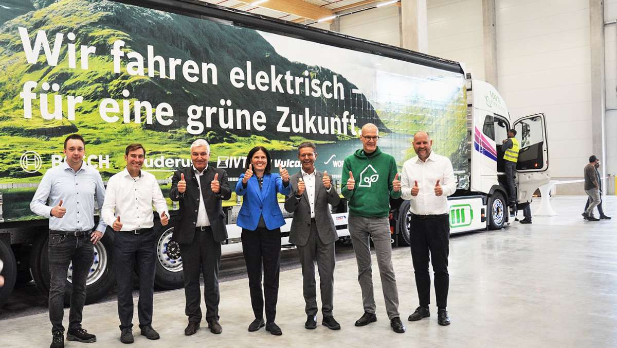 Neue Lagerhalle in Wernau: Firma Bosch halbiert Zahl der Lkw-Fahrten