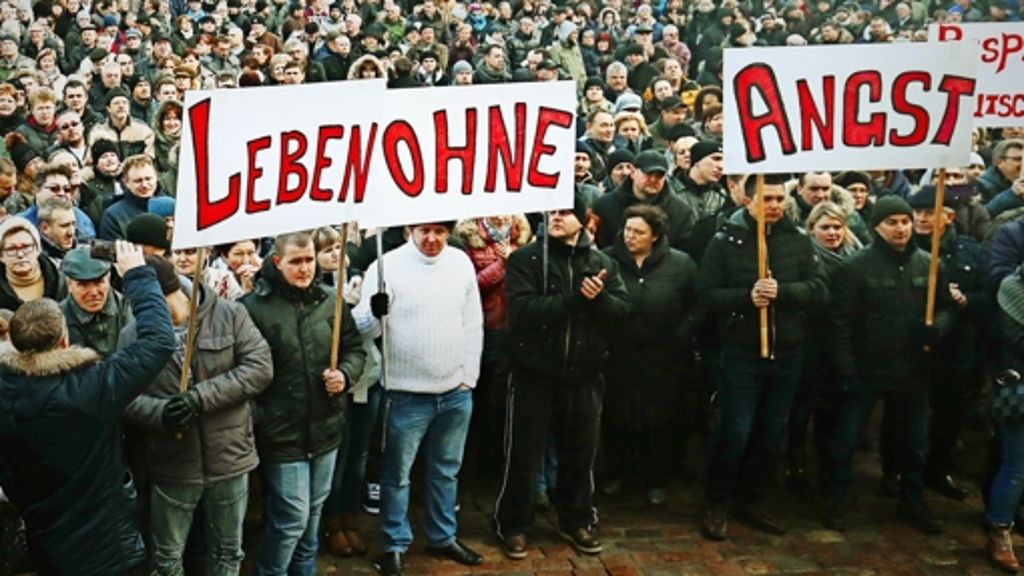 Demonstrationen in Baden-Württemberg: Die Angst der Russlanddeutschen vor den Migranten