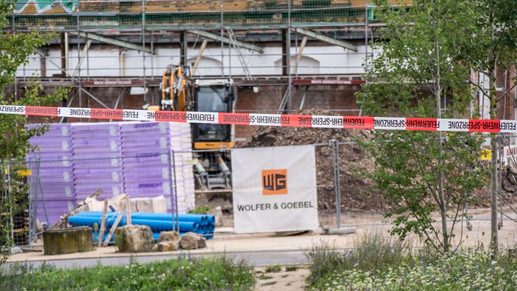 Stuttgart-Nord: Bombe bei Bauarbeiten entdeckt