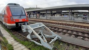Weichenstörung am Bahnhof Esslingen: Ausfälle und Verspätungen bei der S-Bahn