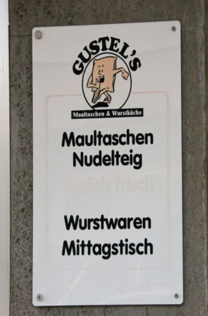 Platz 4Gustels Maultaschen und Wurstküche in der Schlachthausstraße im Stuttgarter Osten